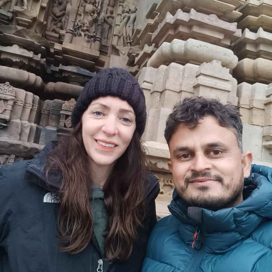 Khajuraho Homestay Bagian luar foto